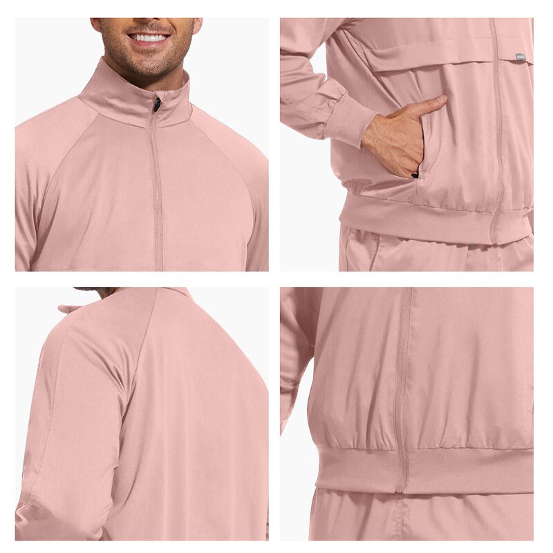 Women and Men's Stretchy Scrubs Jacket Factory - OEM Long Sleeve Plus Size Jogger