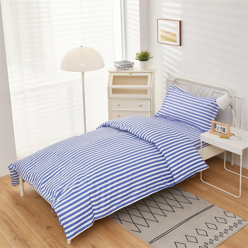 Hospital Bed Sheet Set Factory - OEM 3-Piece Printed Polyester Cotton Blend