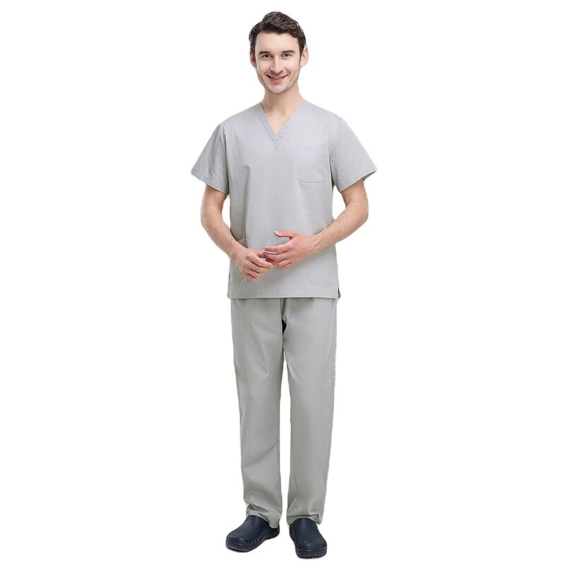 Short-Sleeved Hospital Doctors' Uniforms Factory - OEM Best Quality Medical Sets Dental
