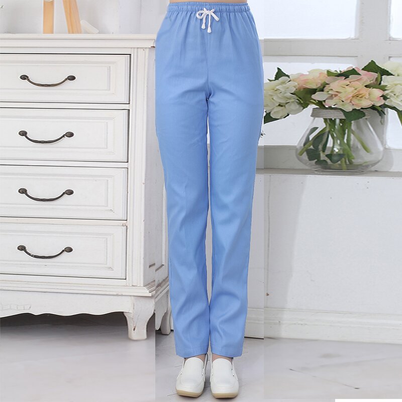 Custom White Nursing Uniform Pants Manufacturer - OEM Women's Hospital Nurses Scrubs