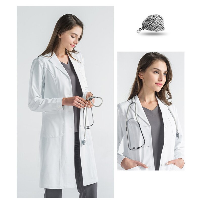 Unisex Slim Lab Coat Factory - OEM Customized with Private Label Tag Medical