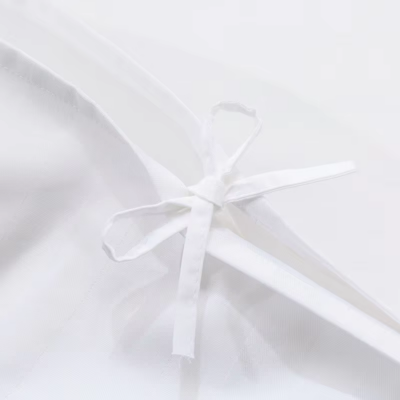 100% Cotton Fitted Bed Sheet Set Factory - OEM Wholesale 3cm Stripe White Hospital