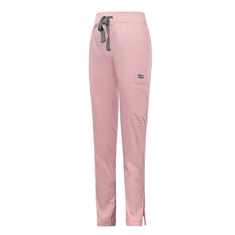 Casual Work Pants Manufacturer - OEM Zipper Fashionable Doctor Stretch Nursing