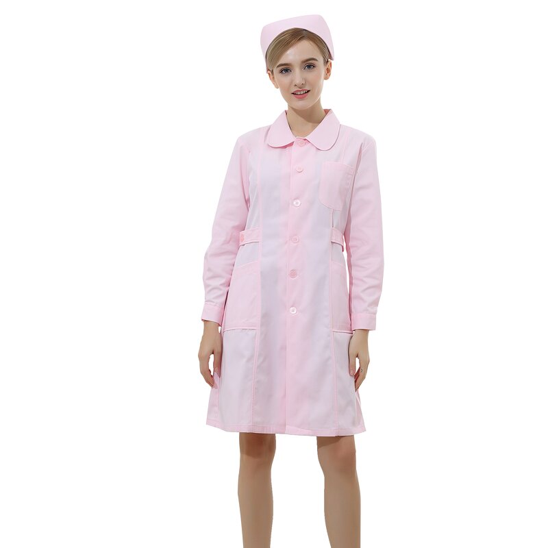 Professional Long Sleeve Lab Coat Manufacturer - OEM High Quality Cotton Blend Durable