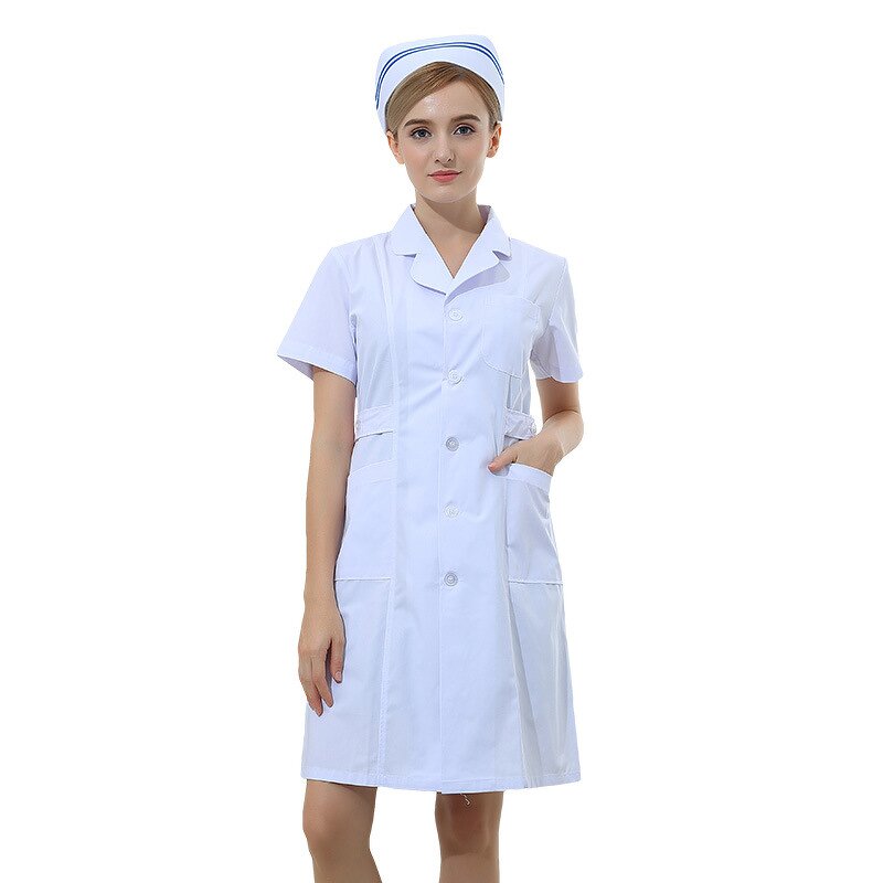 Customizable Female Doctor Lab Coat Manufacturer - OEM Breathable Polyester Cotton OEM