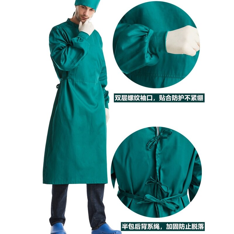 Unisex Medical Scrubs Uniforms Set Manufacturer - OEM Breathable 100% Cotton Surgical
