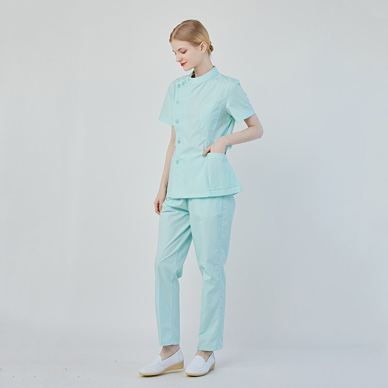 Women's Medical Scrubs Manufacturer - OEM Hot Sale Nurse Uniform Sets Premium Hospital