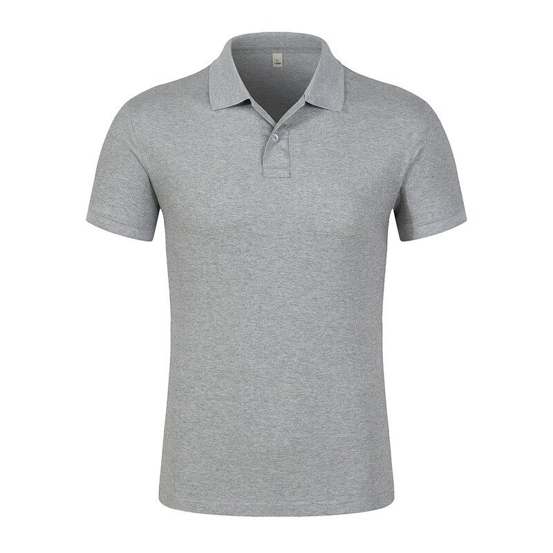 Customized Group Uniform Factory - OEM Casual Cotton Short-Sleeved Lapel Work Clothes