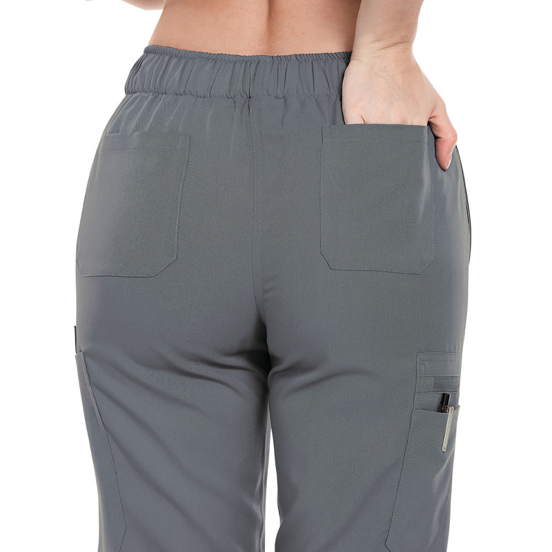 Comfortable Elastic Sports Pants Factory - OEM for Doctors Nurses Straight-Leg Scrubs