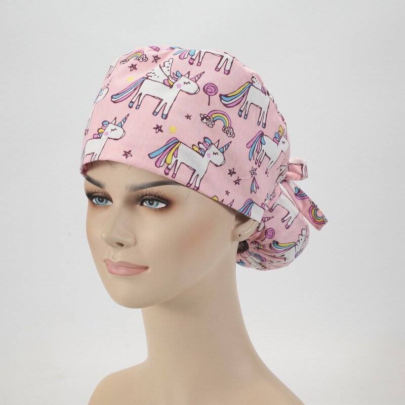 Adjustable Nurse Doctor Caps Factory - OEM Printed Cotton Scrub Suit Workwear