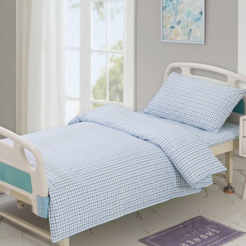 High Quality Hospital Bedding Set Manufacturer - OEM 3-Piece Striped Print Wholesale