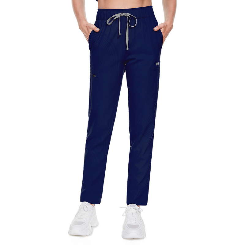 Comfortable Elastic Sports Pants Factory - OEM for Doctors Nurses Straight-Leg Scrubs