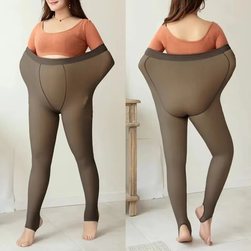 Leggings Factory - OEM Wholesale Plus Size Super Elastic Transparent
