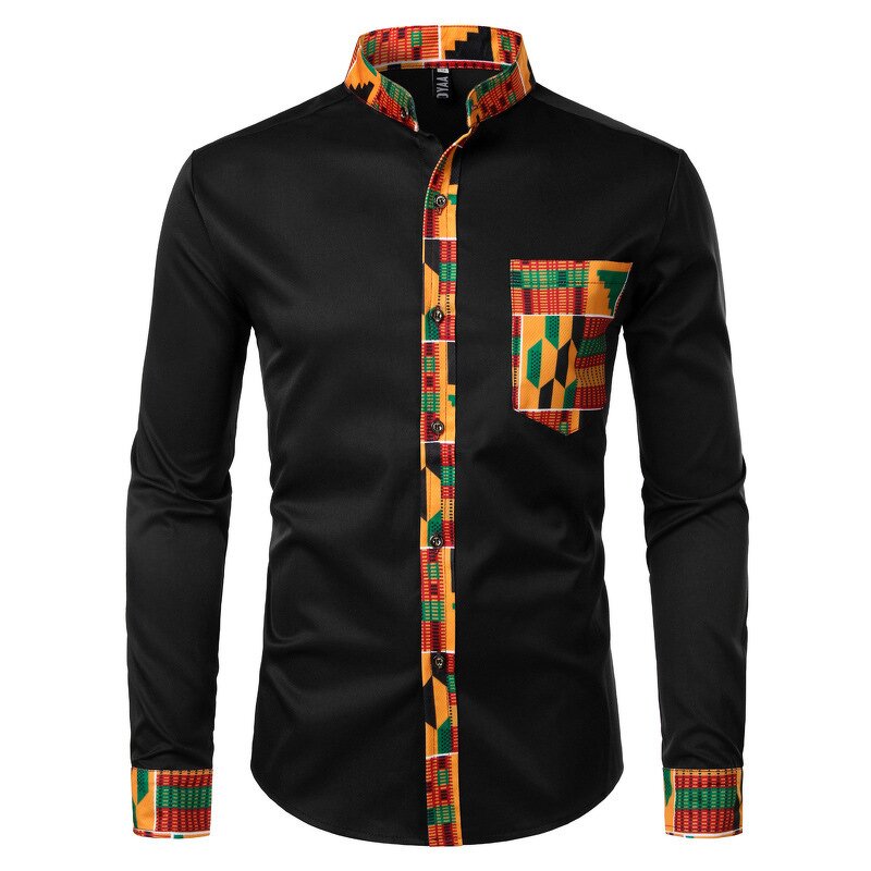 Dashiki Shirt Manufacturer - OEM Custom Printed African Long Sleeve