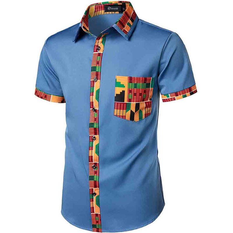 Dashiki Shirt Manufacturer - OEM Custom Digital Printing Men Thobe