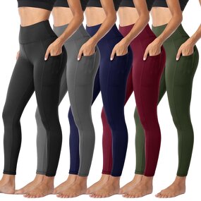 Leggings Factory - OEM Custom High Waist Soft Pattern Pocket Yoga