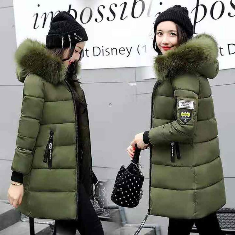 Cotton Jacket Factory - OEM Custom Plus Size Hooded Parka Fur Collar