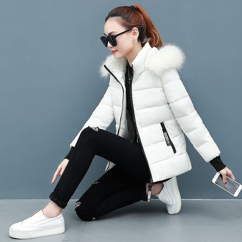 Parka Coat Factory - OEM Custom Winter Cotton-Padded Fur Collar Jacket