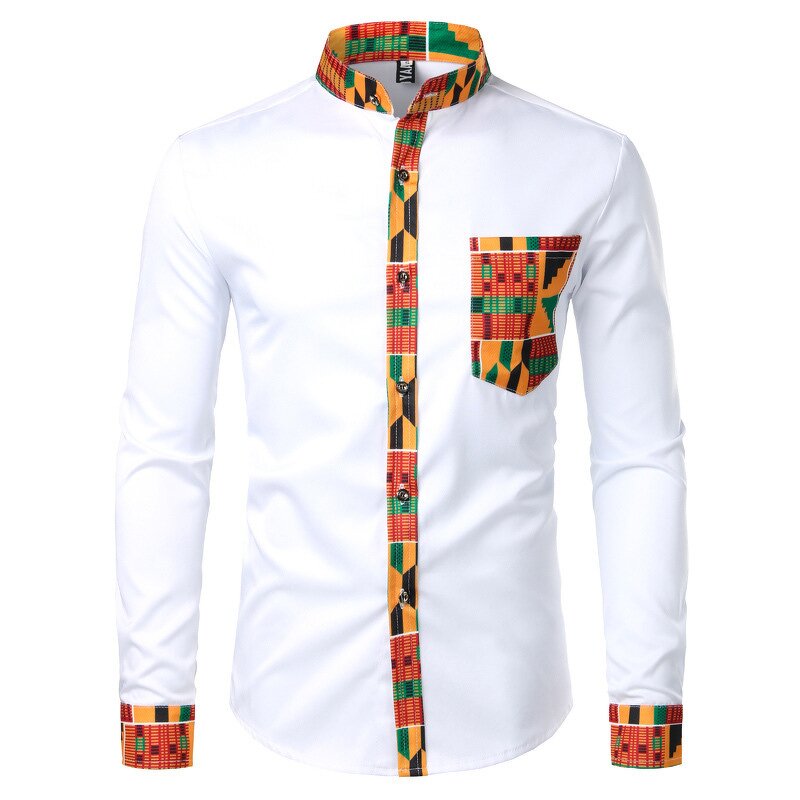 Dashiki Shirt Manufacturer - OEM Custom Printed African Long Sleeve