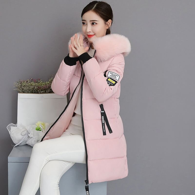 Cotton Jacket Factory - OEM Custom Plus Size Hooded Parka Fur Collar