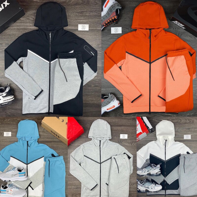 Tracksuit Manufacturer - OEM Custom Tech Fleece Polyester Cotton Set