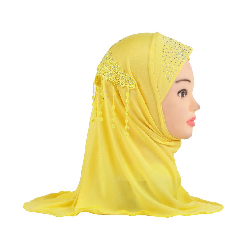 Islamic Scarf Factory - OEM Wholesale Kids Cute Ethnic Square Scarves