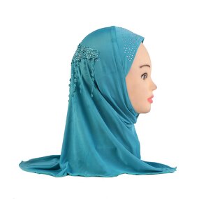 Hijab Hat Manufacturer - OEM Custom Small Girl Lace Headwrap Scarf