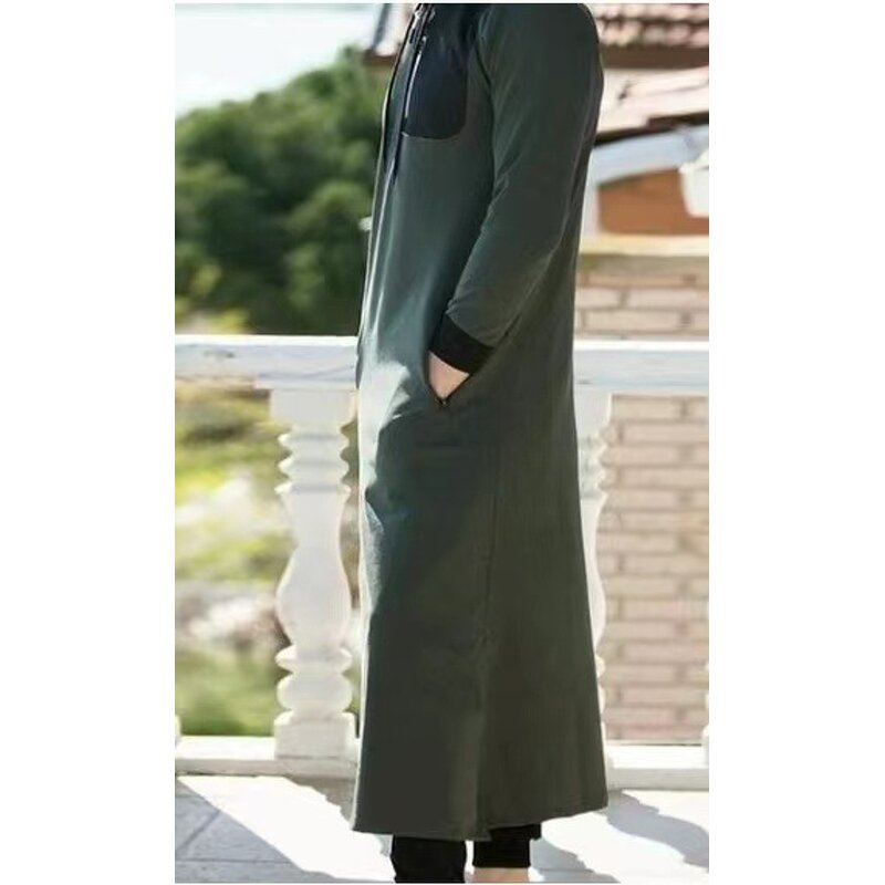 Thobe Manufacturer - OEM Custom Plus Size Muslim Hoodie Fabric