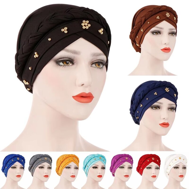 Turban Hat Factory - OEM Custom Turkey Beading Pearl Braid Cap