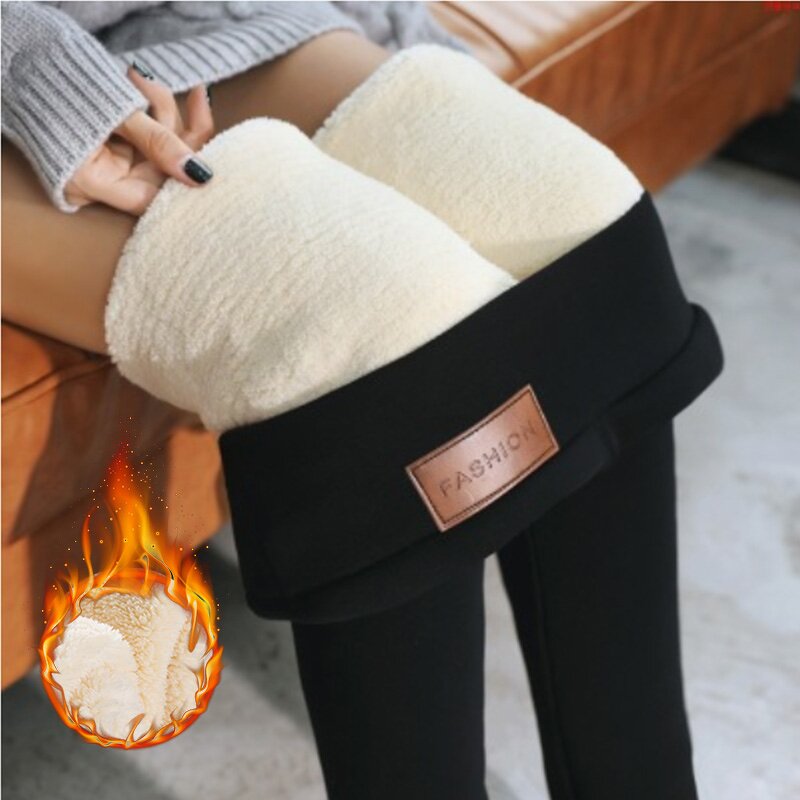 Leggings Manufacturer - OEM Custom 550G High Waist Cashmere Winter