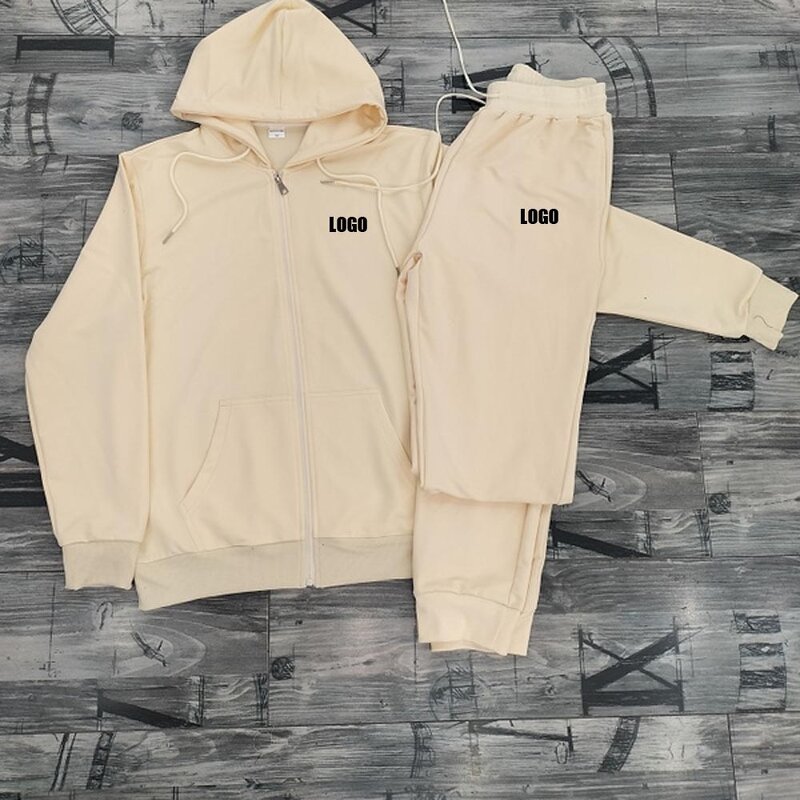 Sweatsuit Manufacturer - OEM Custom Cotton Oversized Hoodie Set