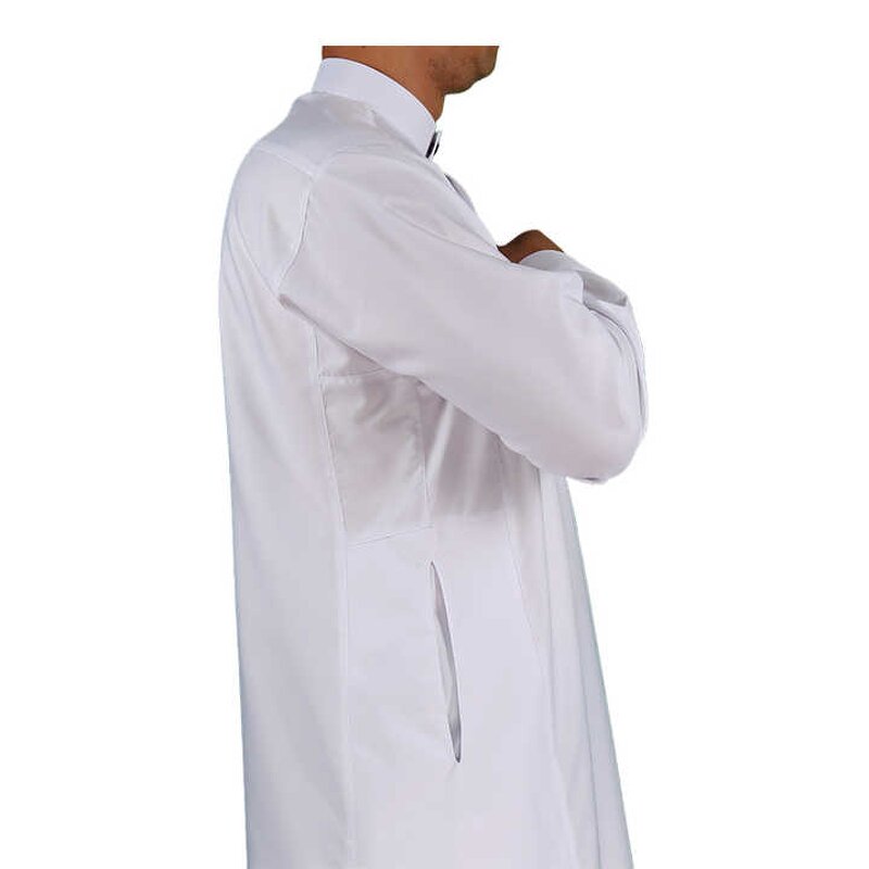 Men Thobe Factory - OEM Custom Saudi Arabia Cotton Standing Collar