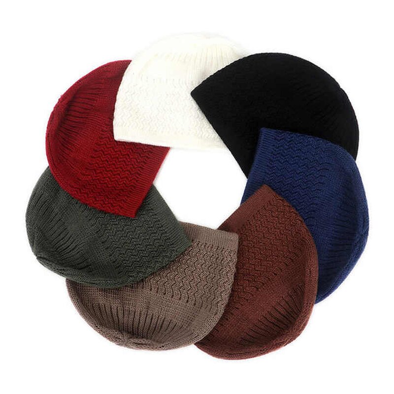 Islamic Prayer Hat Factory - OEM Custom Breathable Mesh Knitted Kufi