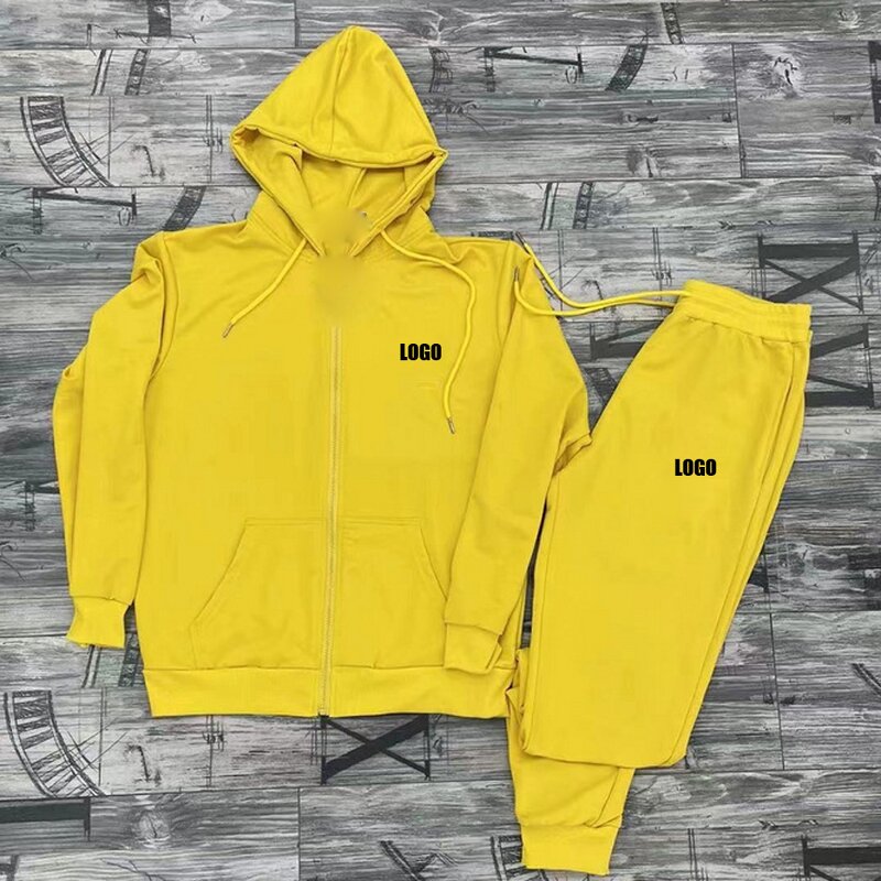 Sweatsuit Manufacturer - OEM Custom Cotton Oversized Hoodie Set
