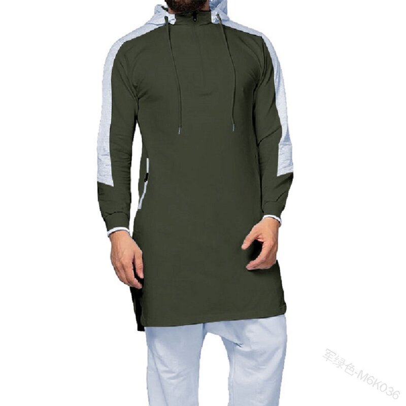 Men Sweatshirt Manufacturer - OEM Custom Oversize Pullover Cotton Thobe