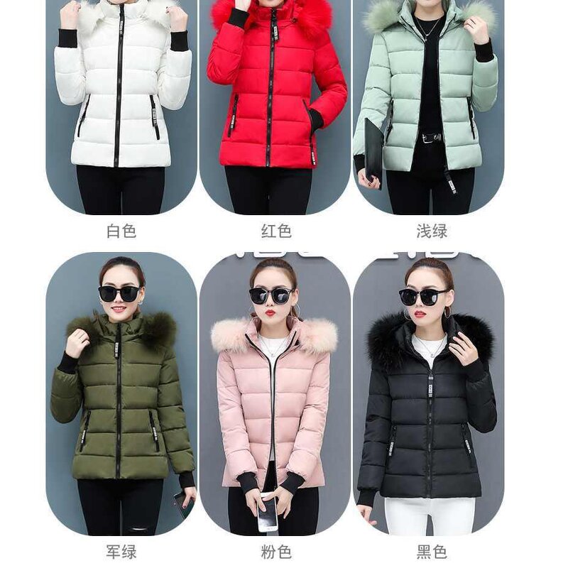 Parka Coat Factory - OEM Custom Winter Cotton-Padded Fur Collar Jacket