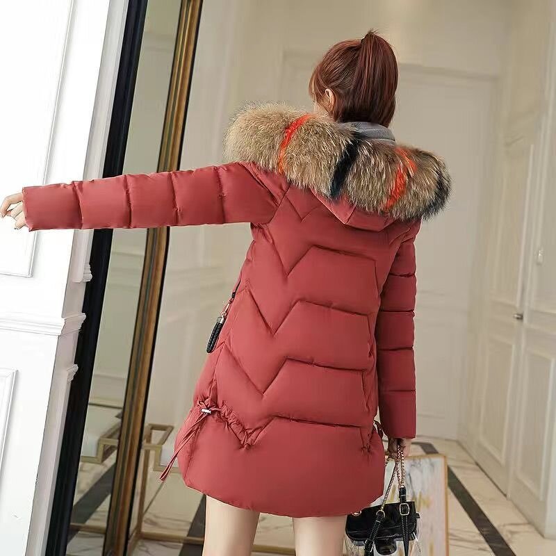 Puffer Coat Factory - OEM Fashion Plus Size Fur Collar Duck Down