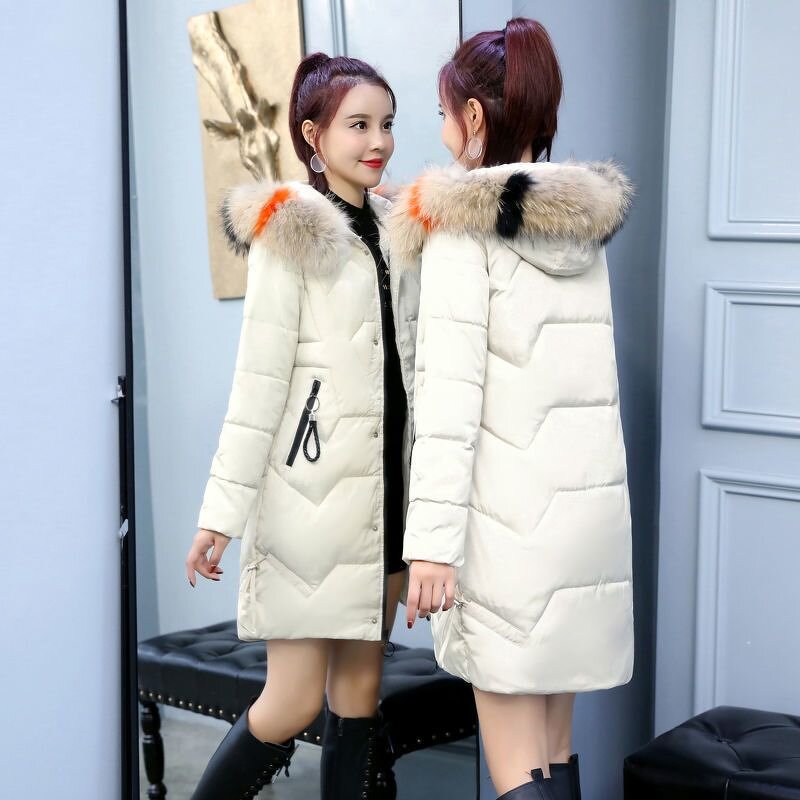 Puffer Coat Factory - OEM Fashion Plus Size Fur Collar Duck Down