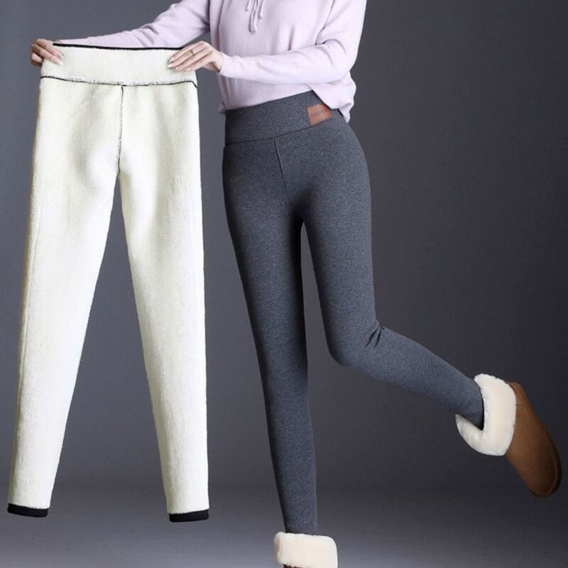 Leggings Factory - OEM Custom Women's High Waist Thick Fleece-Lined