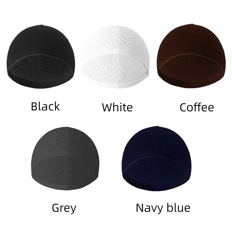 Kufi Hat Factory - OEM Custom Men Muslim Prayer Breathable Headwear