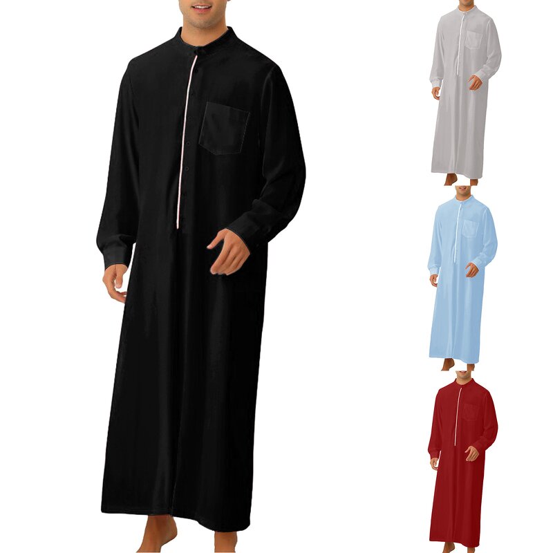 Islamic Thobe Factory - OEM Wholesale Embroidered Dubai Men Jubbah