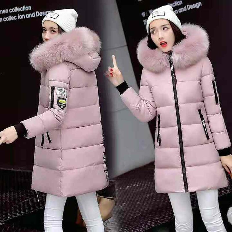 Cotton Jacket Factory - OEM Custom Plus Size Hooded Parka Fur Collar