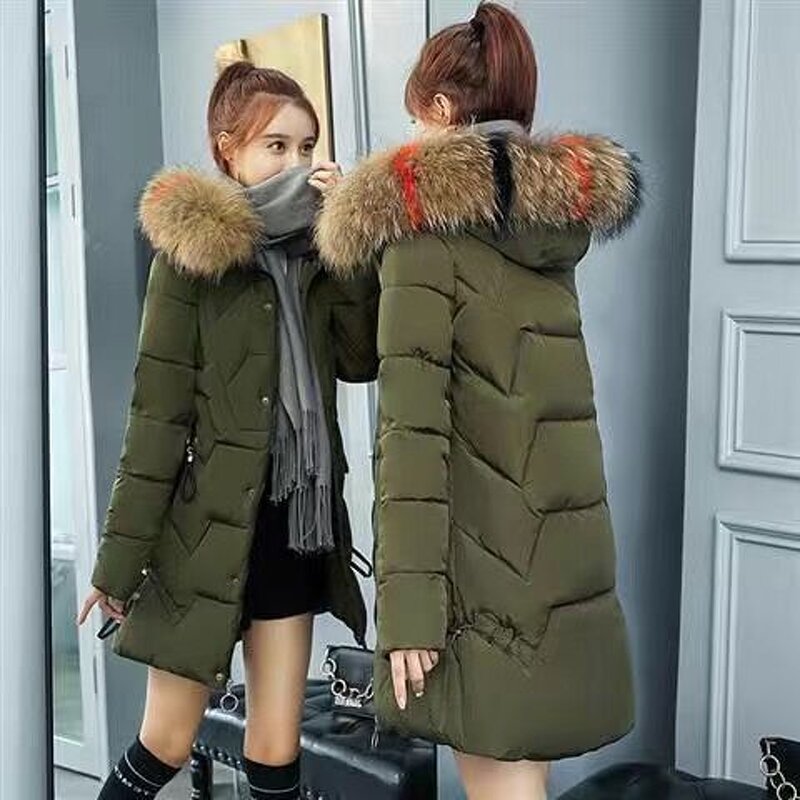 Puffer Coat Factory - OEM Fashion Plus Size Fur Collar Duck Down