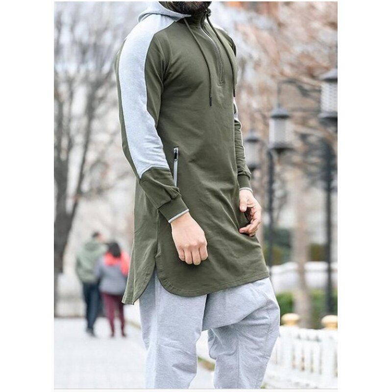 Men Thobe Factory - OEM Fashion Hoodie Oversize Arab Pullover Top