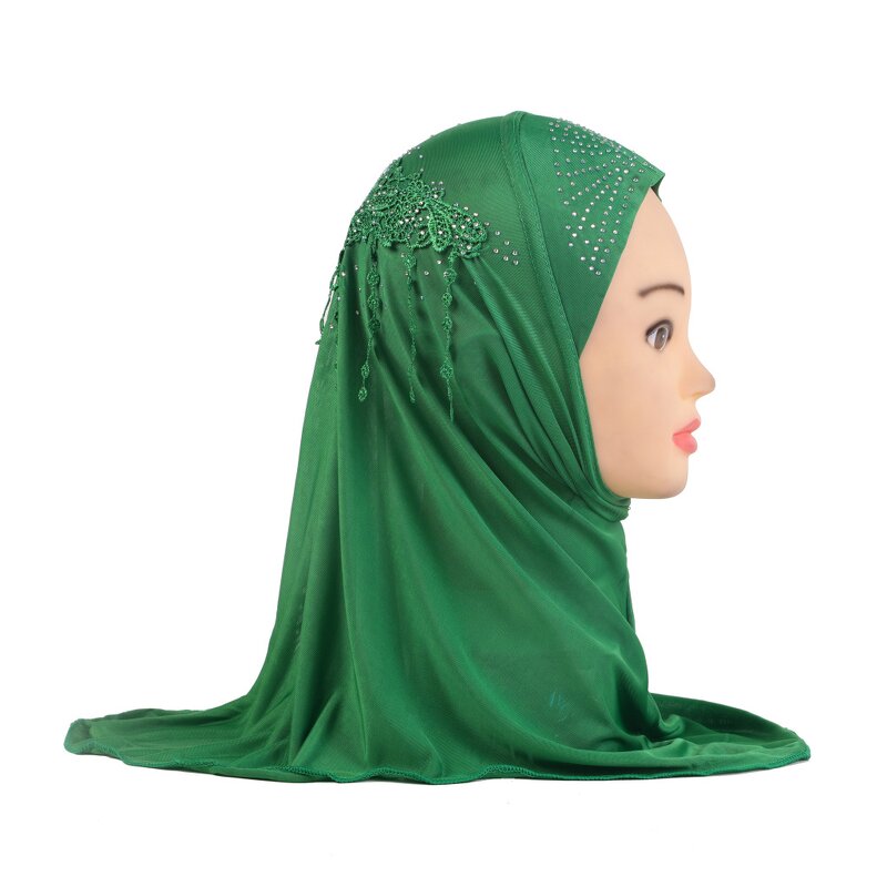 Muslim Kid Hijab Factory - OEM Custom One Piece Amira Instant Scarf