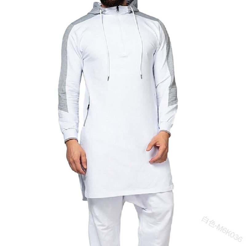 Muslim Sweater Manufacturer - OEM Custom Round Neck Arabic Patchwork