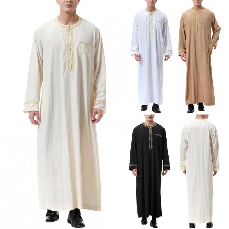 Muslim Kaftan Manufacturer - OEM Custom Ramadan Rayon Cotton Thobe