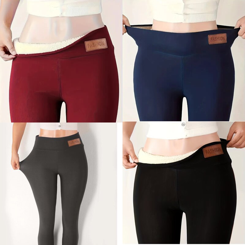 Winter Pants Factory - OEM Custom High Waist Terry Warm Thickened