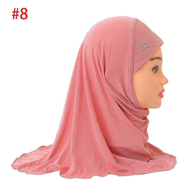Islamic Scarf Factory - OEM Custom Muslim Girls Soft Stretch Hijab