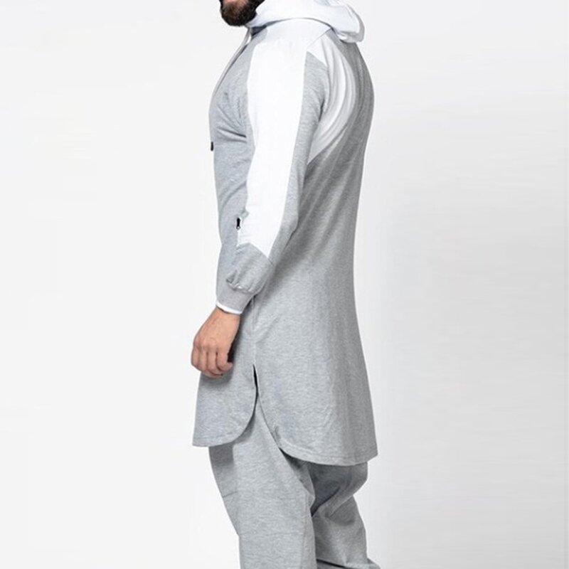 Men Sweatshirt Manufacturer - OEM Custom Oversize Pullover Cotton Thobe